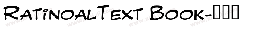 RatinoalText Book字体转换